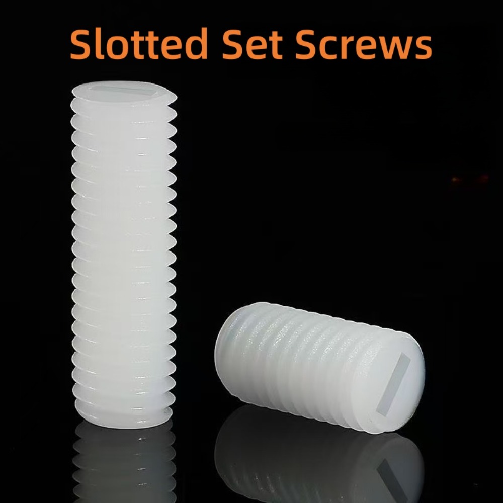 White Nylon Slotted Set Screws – Useful Diy Electronics Projects recenzja i cena