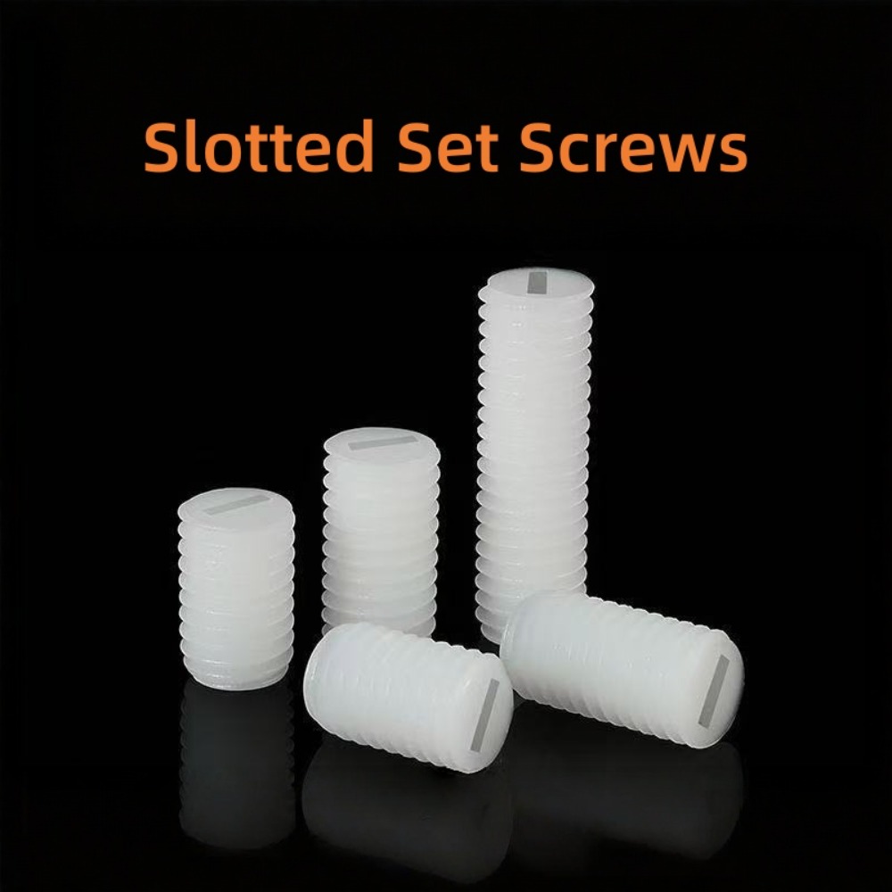 White Nylon Slotted Set Screws – Useful Diy Electronics Projects recenzja i cena