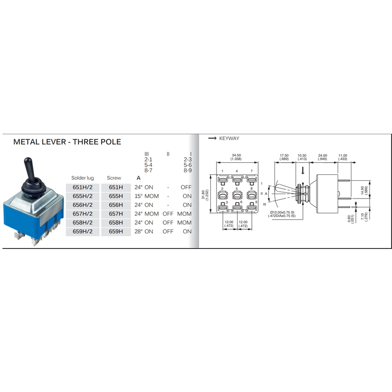 1PCS/LOTS France APEM 657H/2K  – R/Diy Electronics recenzja i cena