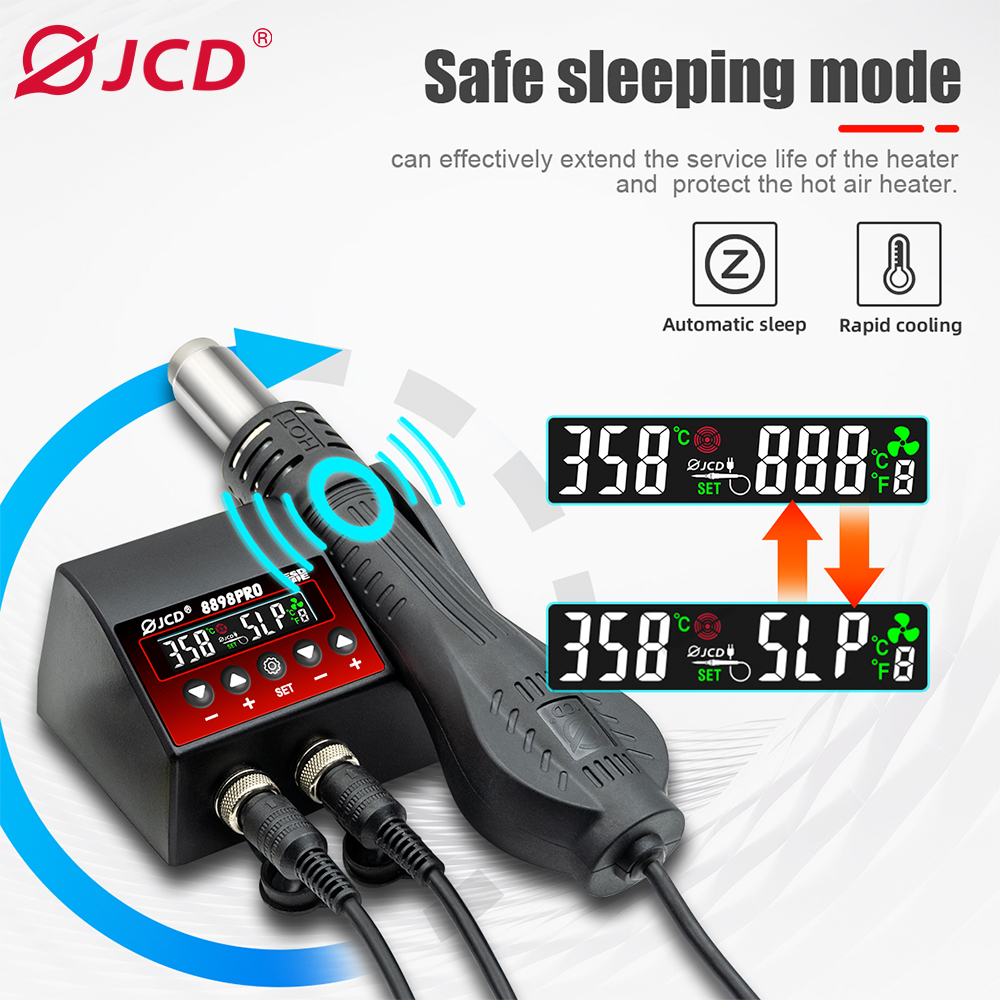 JCD 8898Pro Soldering Station  – Smd Solder Paste recenzja i cena