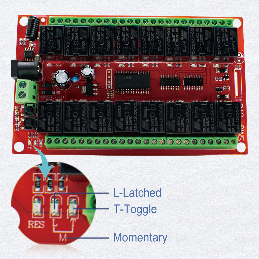16CH 433MHz RF Wireless Remote – Rf 433Mhz Module recenzja i cena