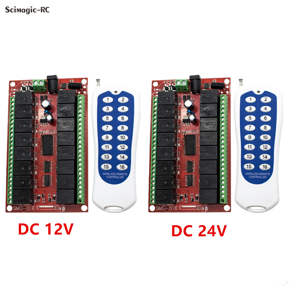 16CH 433MHz RF Wireless Remote – Rf 433Mhz Module recenzja i cena