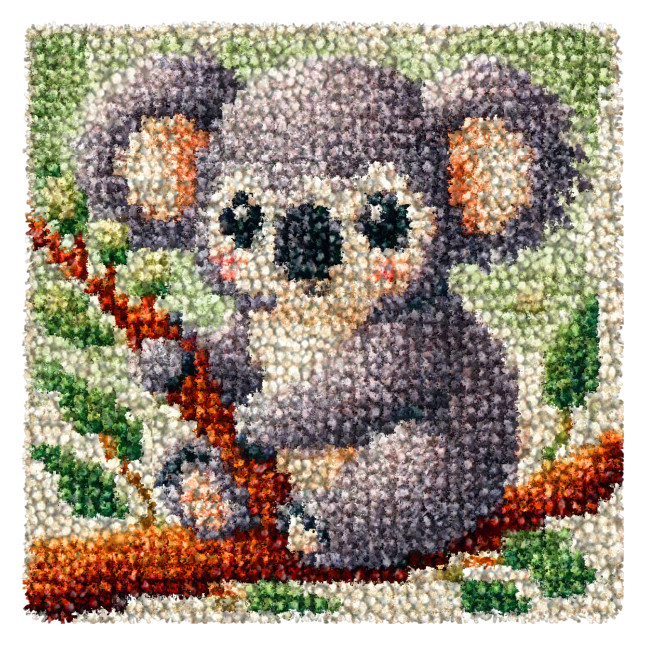 Cute Animals Embroidery Latch  – Diy Home Electronics recenzja i cena