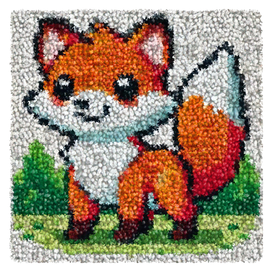 Cute Animals Embroidery Latch  – Diy Home Electronics recenzja i cena