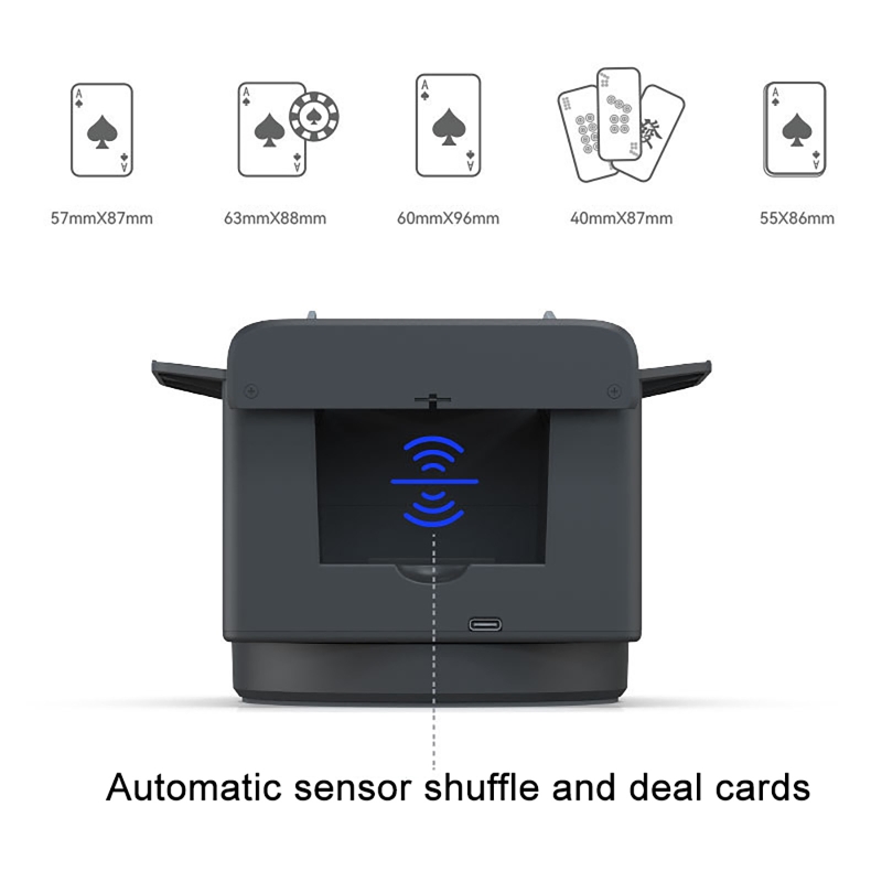 360° Fully Automatic Card Shuf – Oled Display Module recenzja i cena