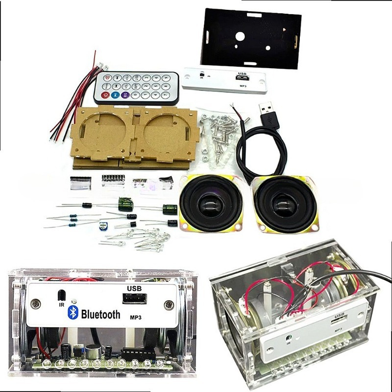 DIY Bluetooth Speaker Electron – Diy Electronics Rack recenzja i cena