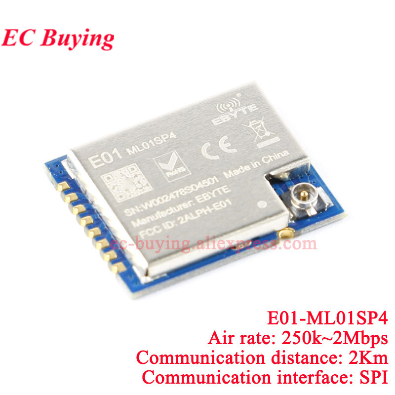 10Pcs/1pc E01-2G4M27SX ML01SP4 – Nrf24L01 Module Wireless recenzja i cena
