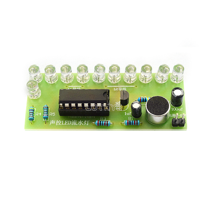 CD4017 Voice Control LED Water – Diy Home Electronics recenzja i cena