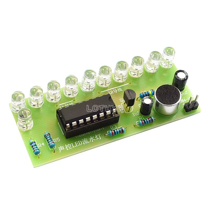 CD4017 Voice Control LED Water – Diy Home Electronics recenzja i cena