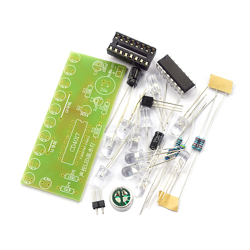 CD4017 Voice Control LED Water – Diy Home Electronics recenzja i cena