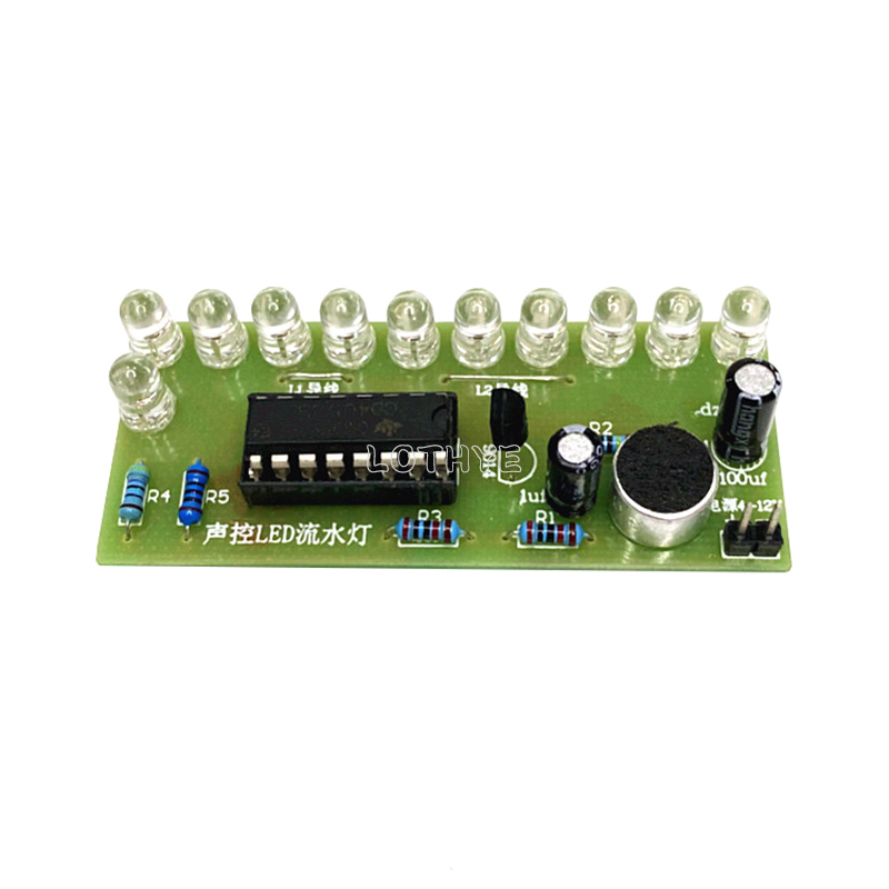 CD4017 Voice Control LED Water – Diy Home Electronics recenzja i cena