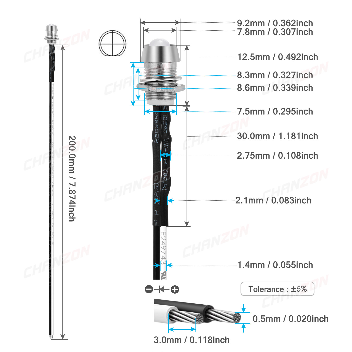 5mm Prewired LED Kit 12V Diffu – Diy Electronics Holder recenzja i cena