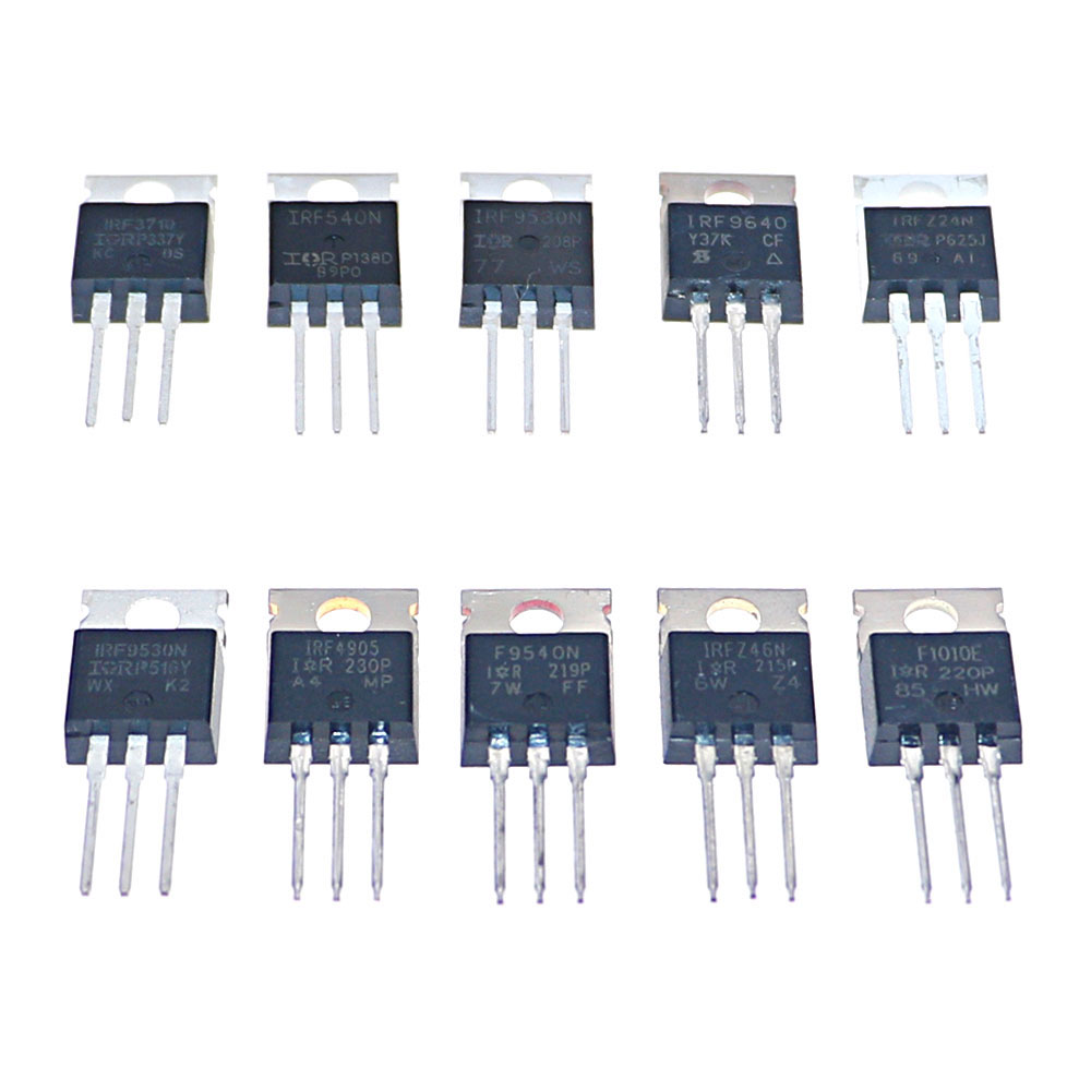 50Pcs 10 Values Mosfet Transis – Mosfet Transistor Set recenzja i cena