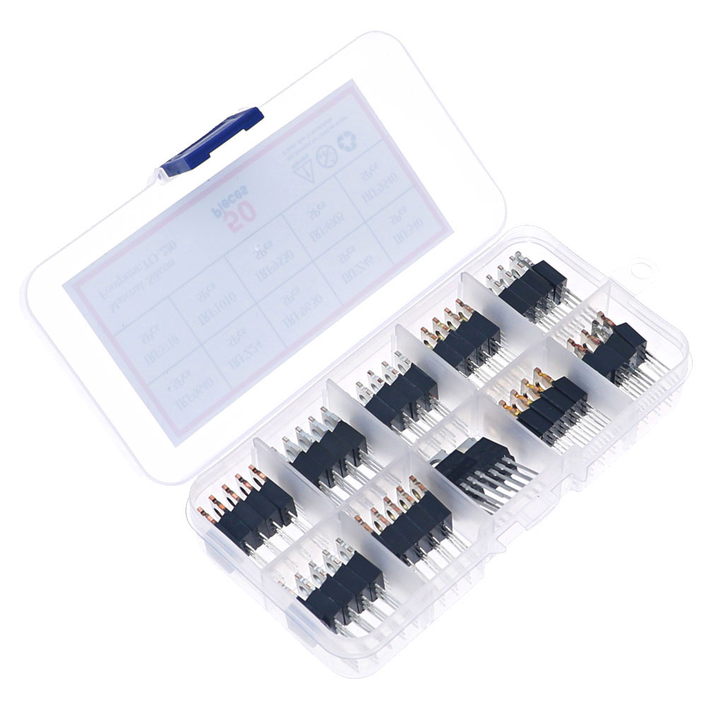 50Pcs 10 Values Mosfet Transis – Mosfet Transistor Set recenzja i cena