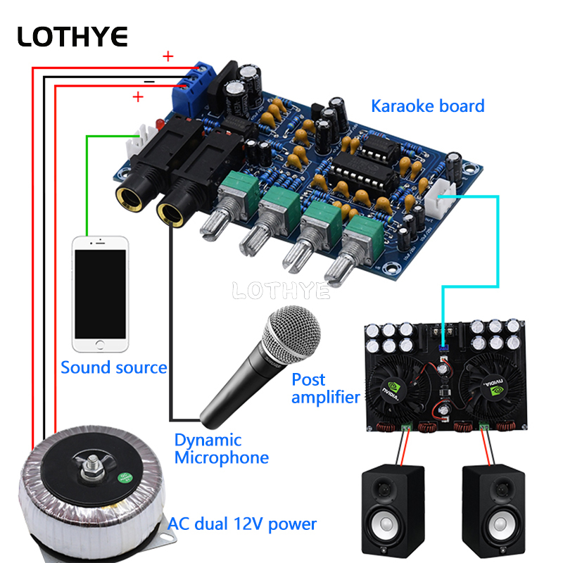 PT2399 Microphone Amplifier Bo – Diy Electronics Board recenzja i cena