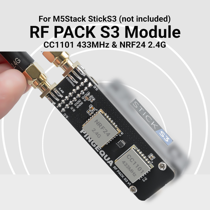 M5Stack StickS3 Dual-Band Modu – Rf 433Mhz Module recenzja i cena