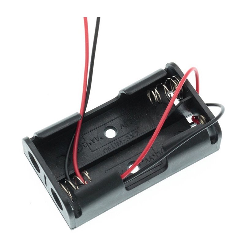AAAEL-100Pcs 2AA Battery Case  – Diy Electronics Holder recenzja i cena