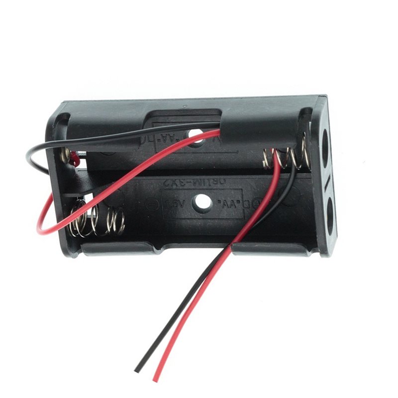 AAAEL-100Pcs 2AA Battery Case  – Diy Electronics Holder recenzja i cena