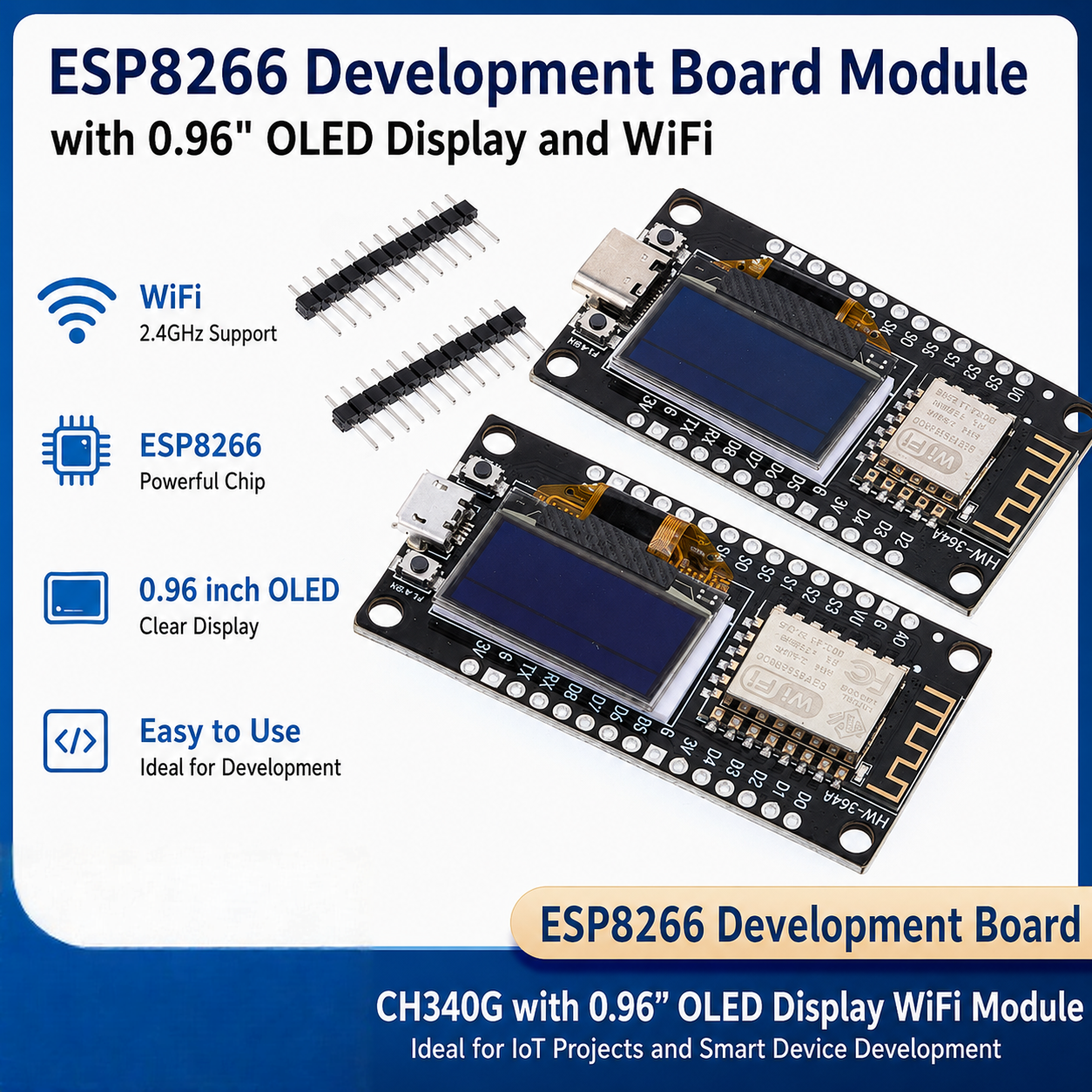 NodeMCU ESP8266 Development Bo – Oled Display Module recenzja i cena
