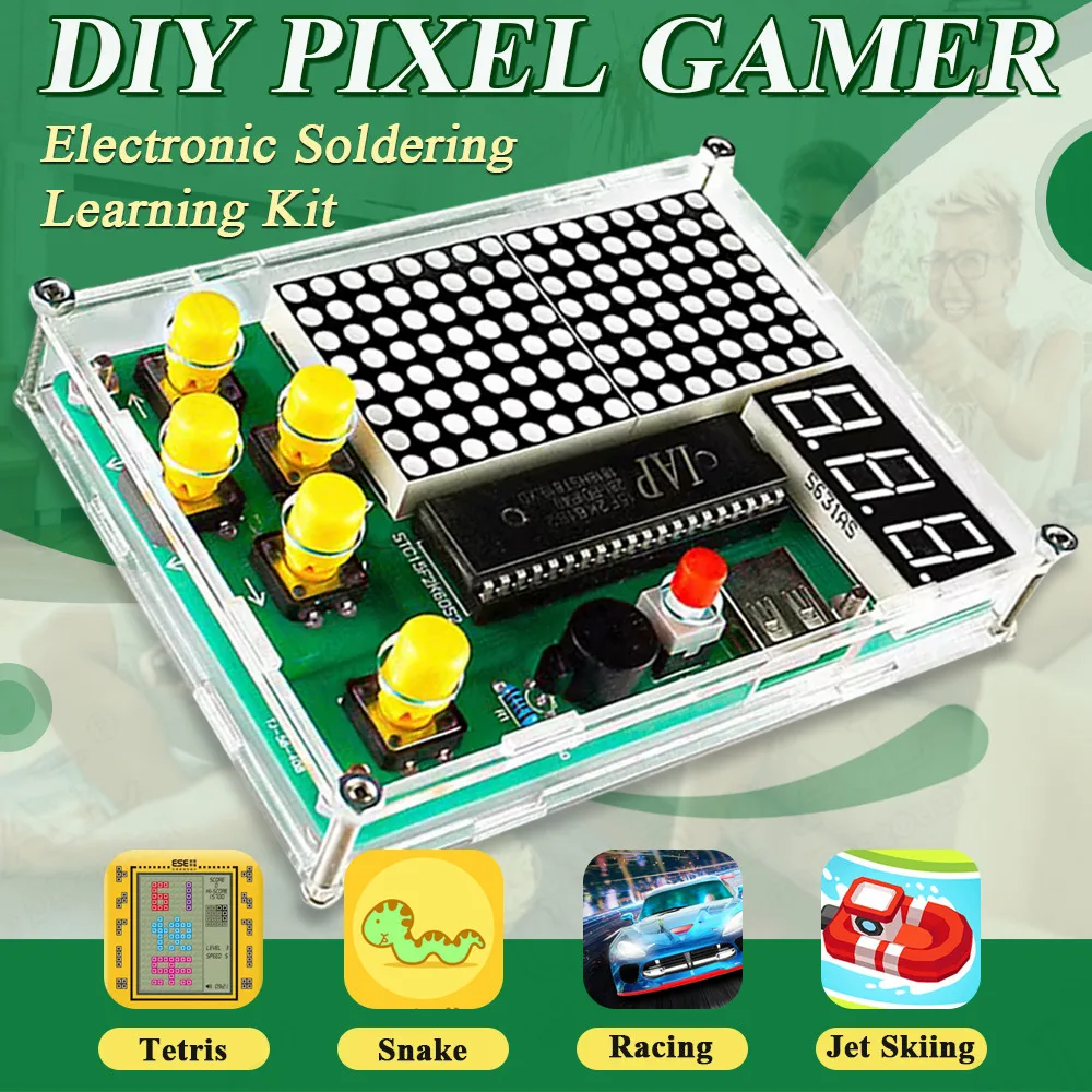 DIY Pixel Game Maker Kit Elect – Diy Electronics Learning Kit recenzja i cena