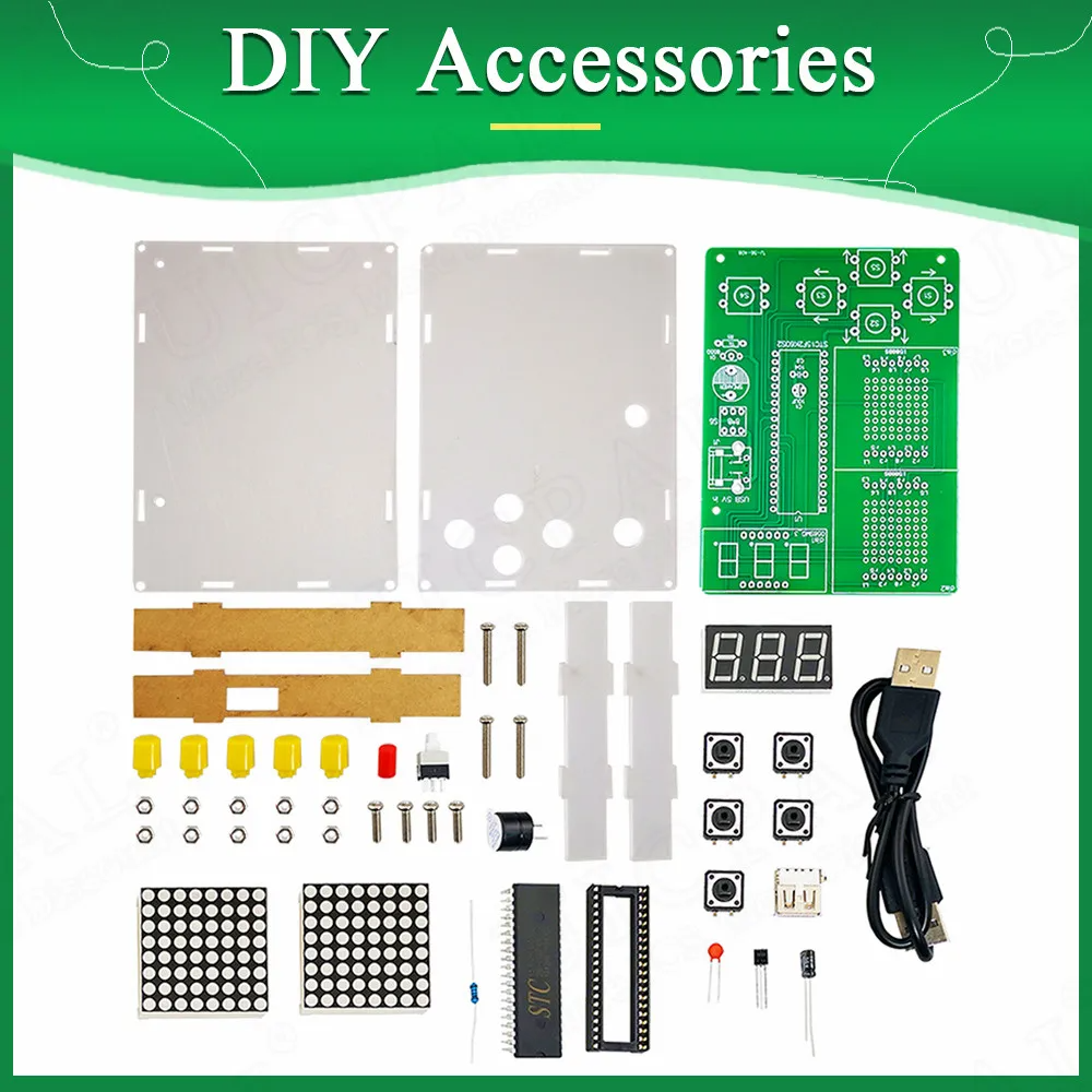 DIY Pixel Game Maker Kit Elect – Diy Electronics Learning Kit recenzja i cena