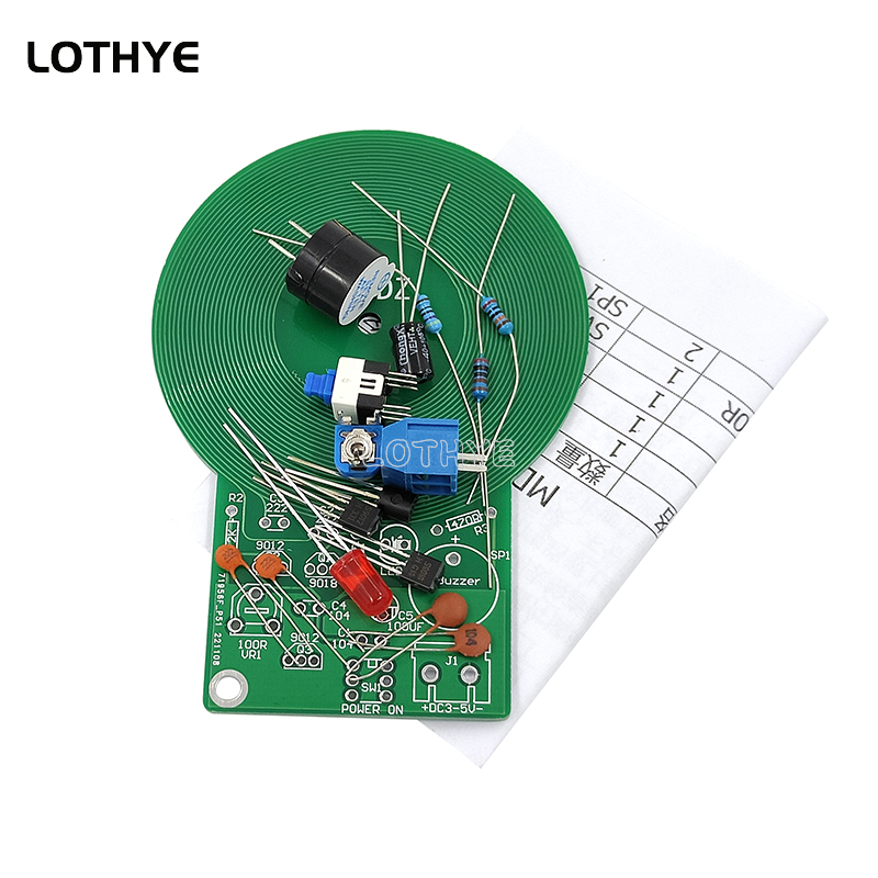 DC 3V-5V Metal Detector Kit DI – Diy Home Electronics recenzja i cena