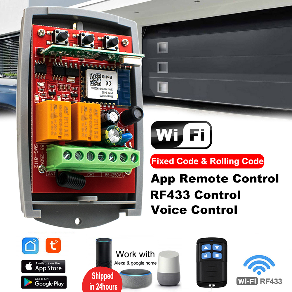 Tuya Auto Gate Control Opener  – Rf 433Mhz Module recenzja i cena