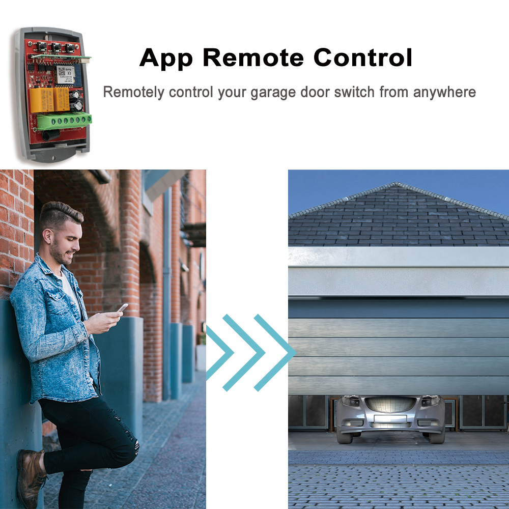 Tuya Auto Gate Control Opener  – Rf 433Mhz Module recenzja i cena