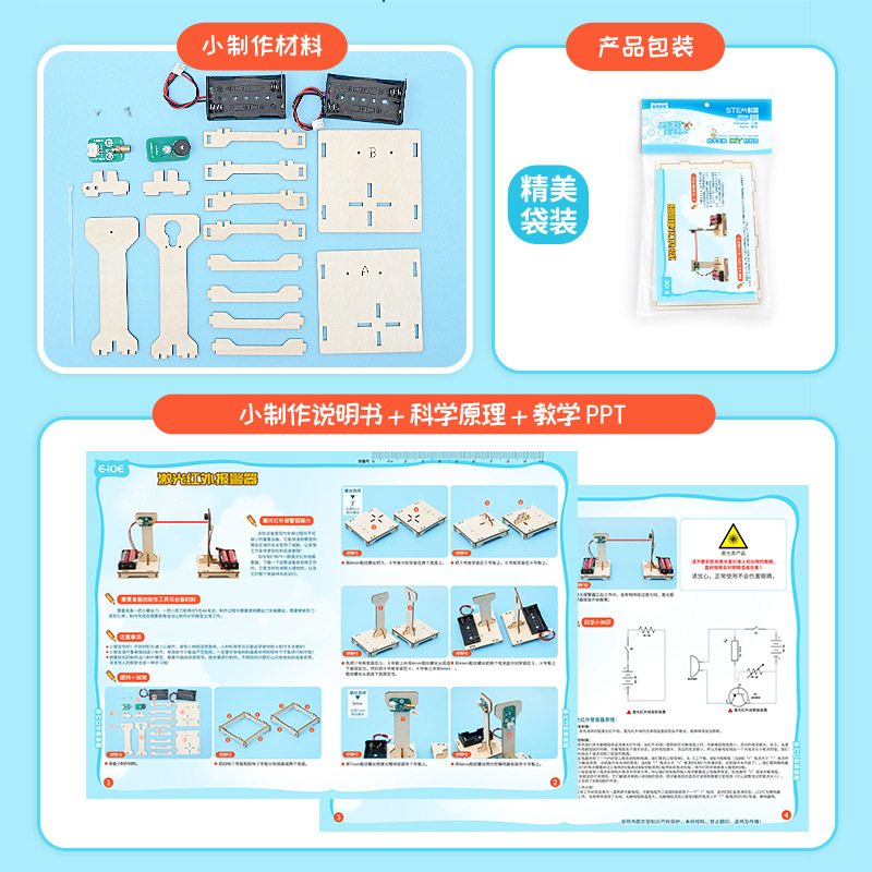 DIY Infrared Alarm STEM Kit Ph – Diy Electronics Gifts recenzja i cena