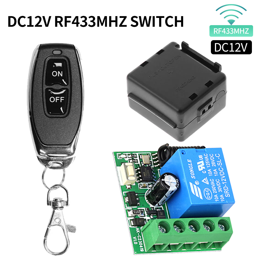 433MHz DIY Wireless Switch DC1 – Rf 433Mhz Module recenzja i cena