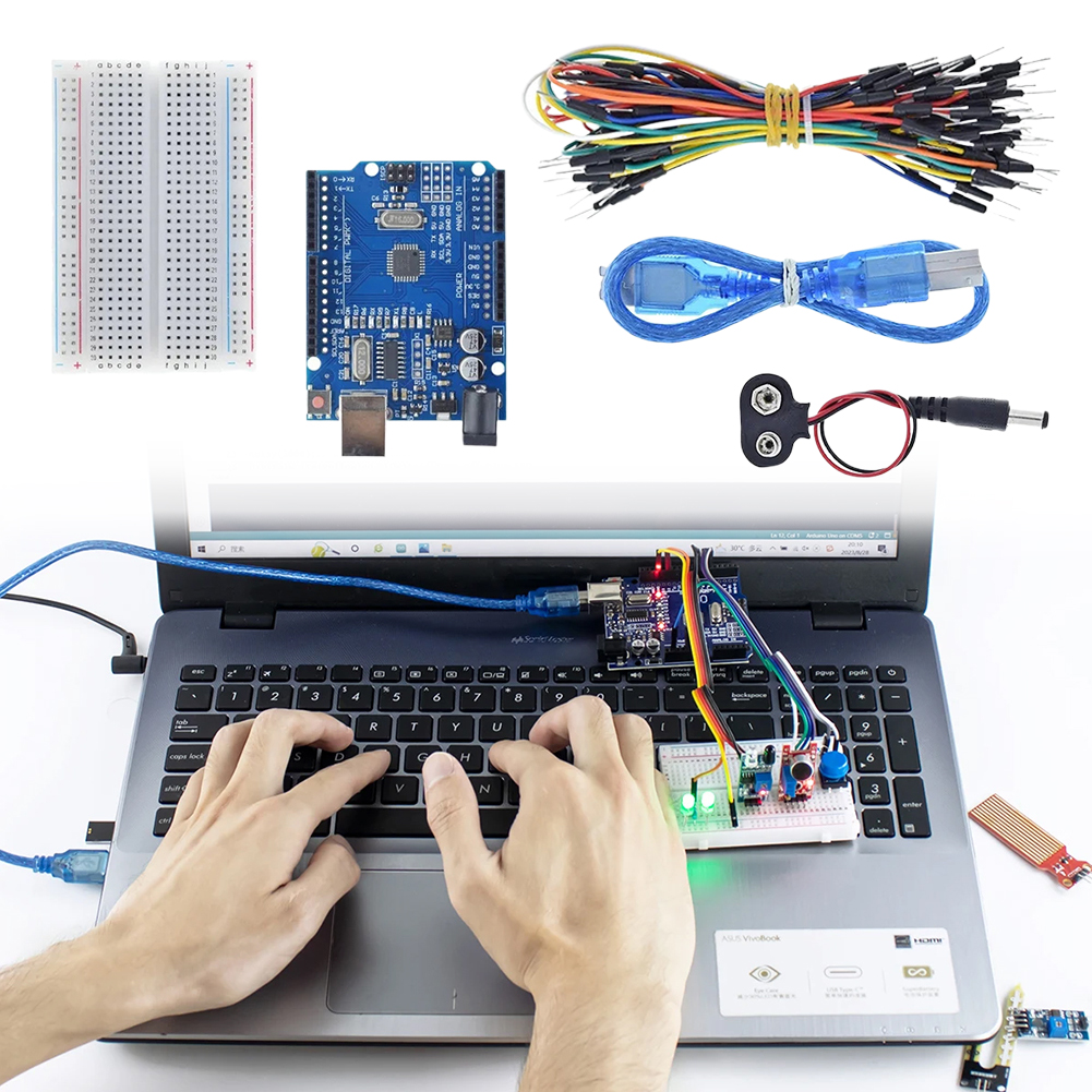 Basic Starter Kit with Breadbo – Diy Electronics Basics recenzja i cena