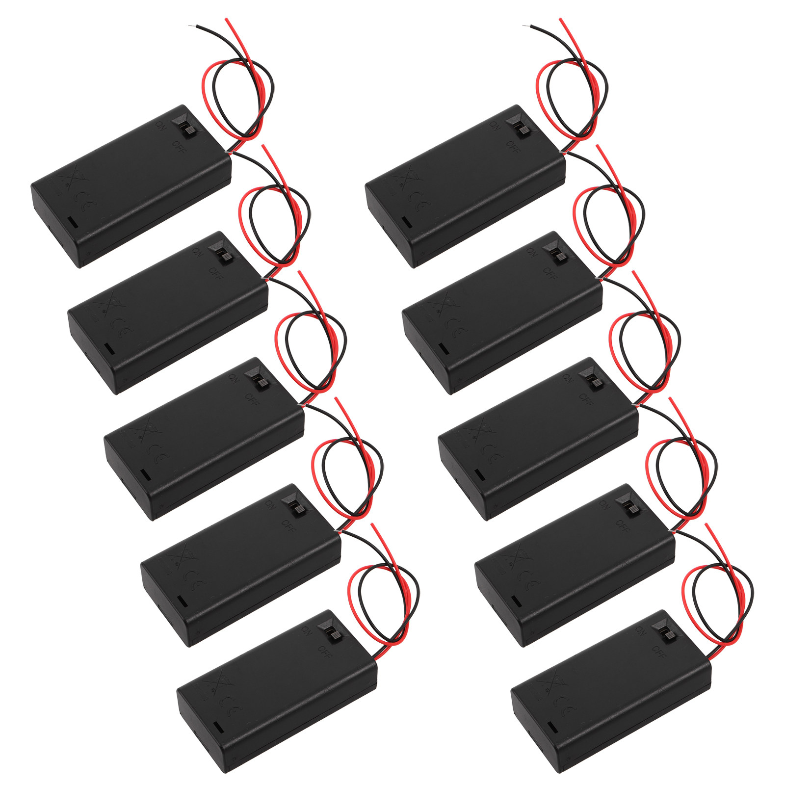 10Pcs Battery Holder Aa with L – Useful Diy Electronics Projects recenzja i cena