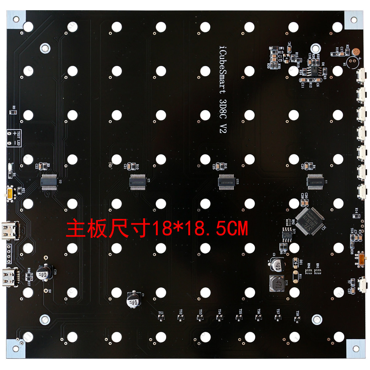 8X8X8 Color LED 3D Light Cube  – Diy Electronics Set recenzja i cena