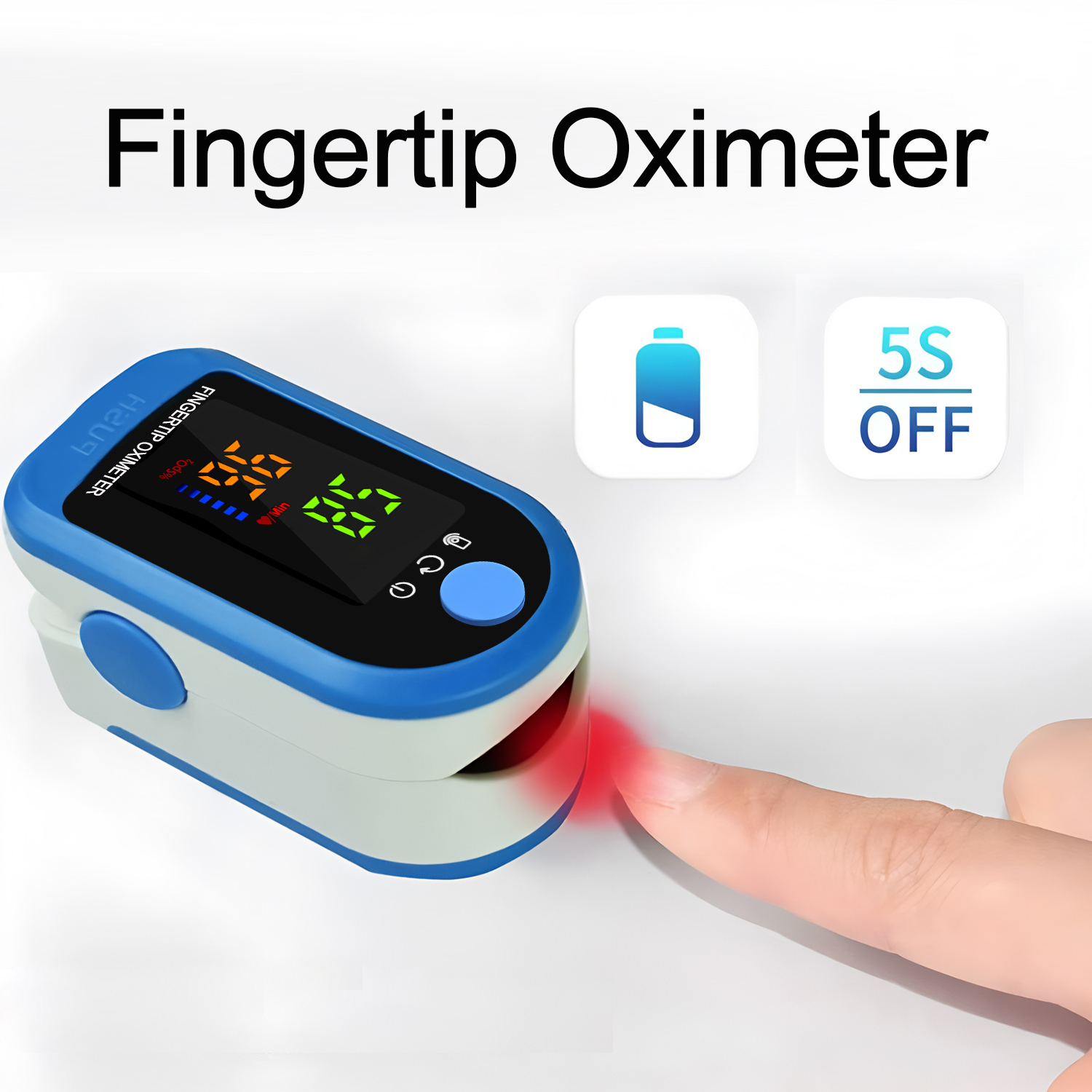 Finger Pulse Oximeter Medical  – Oled Display Module recenzja i cena