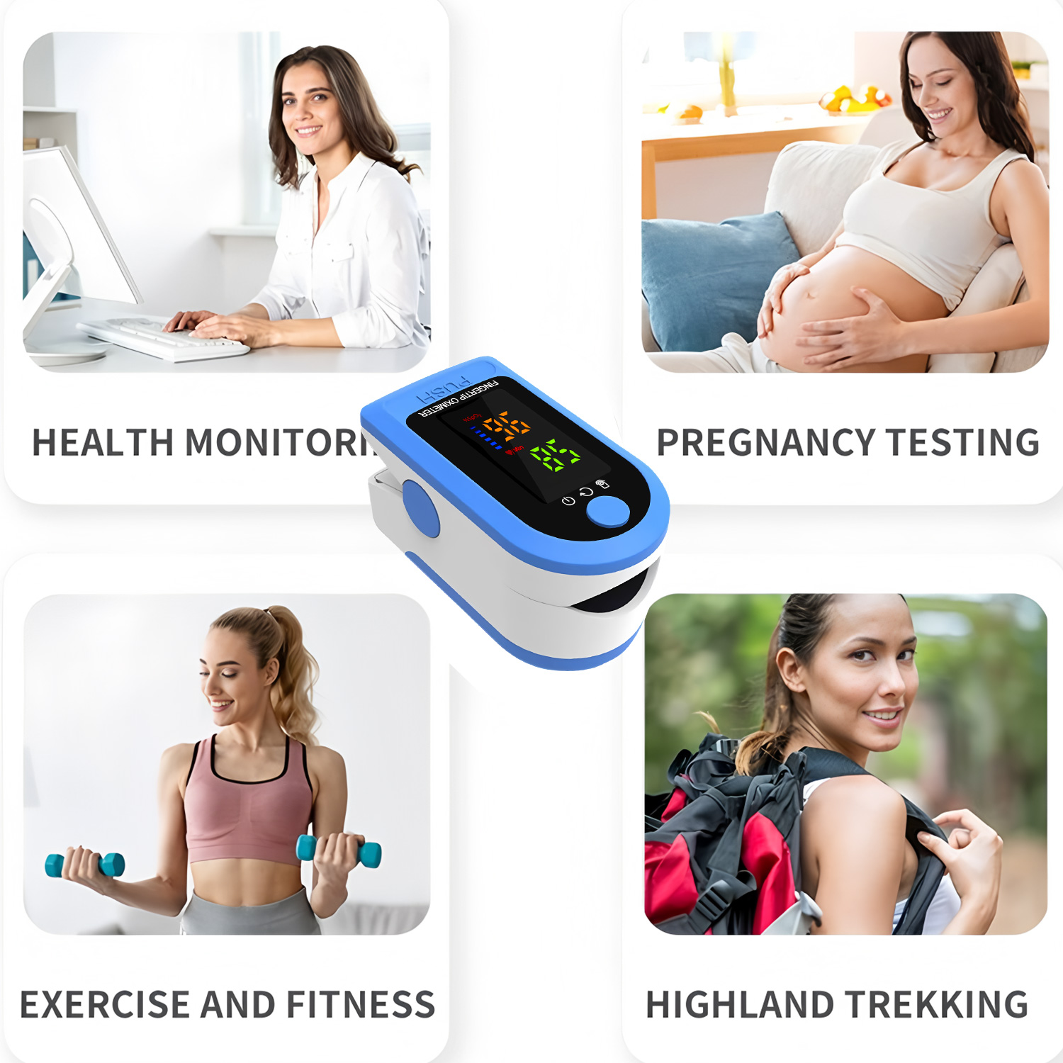 Finger Pulse Oximeter Medical  – Oled Display Module recenzja i cena