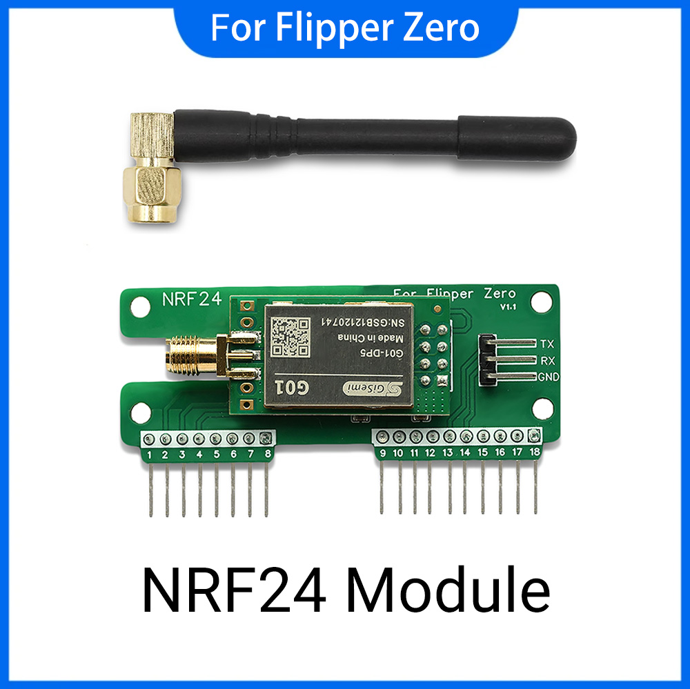 Flipper Zero Wireless Sniffer  – Nrf24L01 Module Wireless recenzja i cena