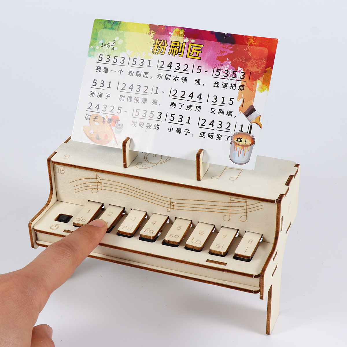 DIY Wooden Electronic Piano Mo – Diy Electronics Learning Kit recenzja i cena