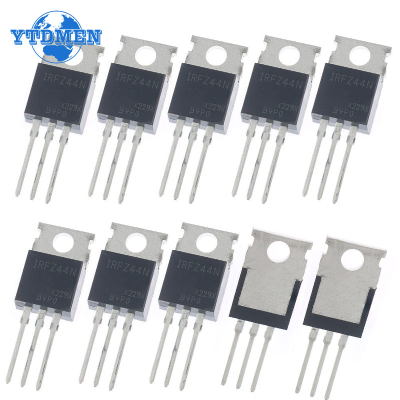 10PCS Mosfet IRFZ44N TO220 Tra – Mosfet Transistor Set recenzja i cena