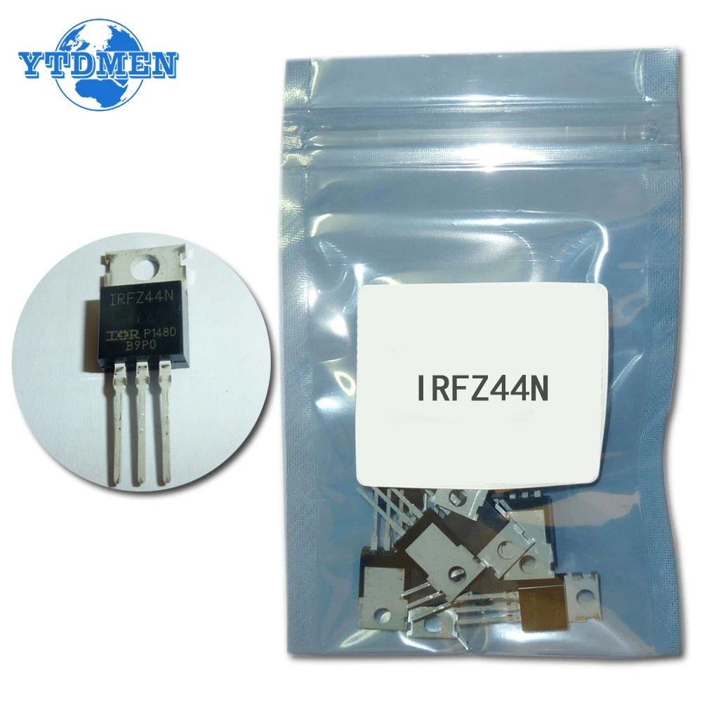 10PCS Mosfet IRFZ44N TO220 Tra – Mosfet Transistor Set recenzja i cena