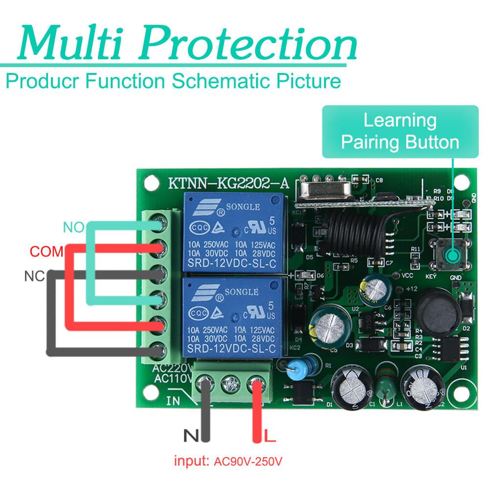 433Mhz Universal Wireless Remo – Rf 433Mhz Module recenzja i cena