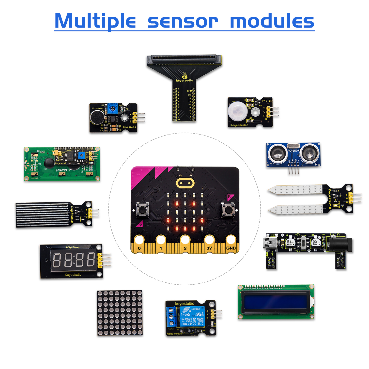 Keyestudio Micro:bit V2 Basic  – Diy Electronics Basics recenzja i cena