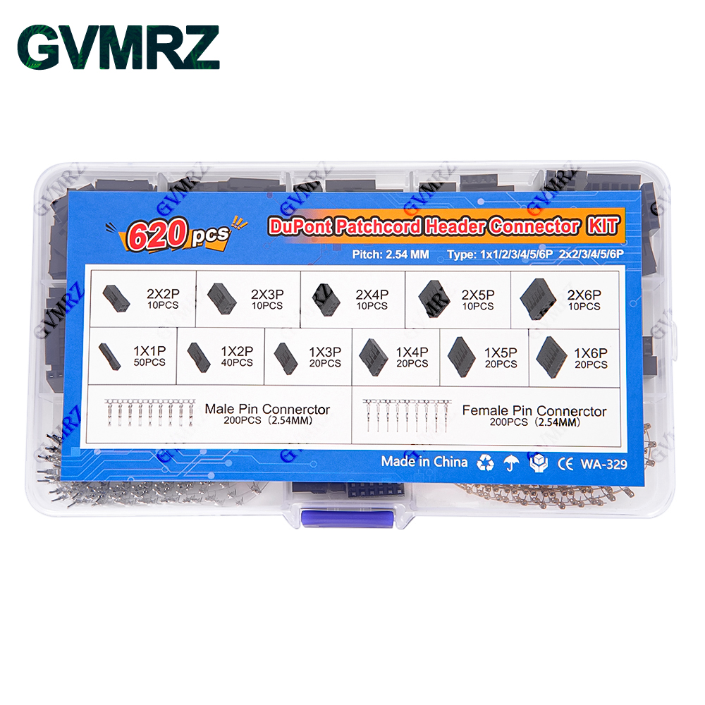 620PCS DuPont Header Connector – Diy Electronics Tool Kit recenzja i cena