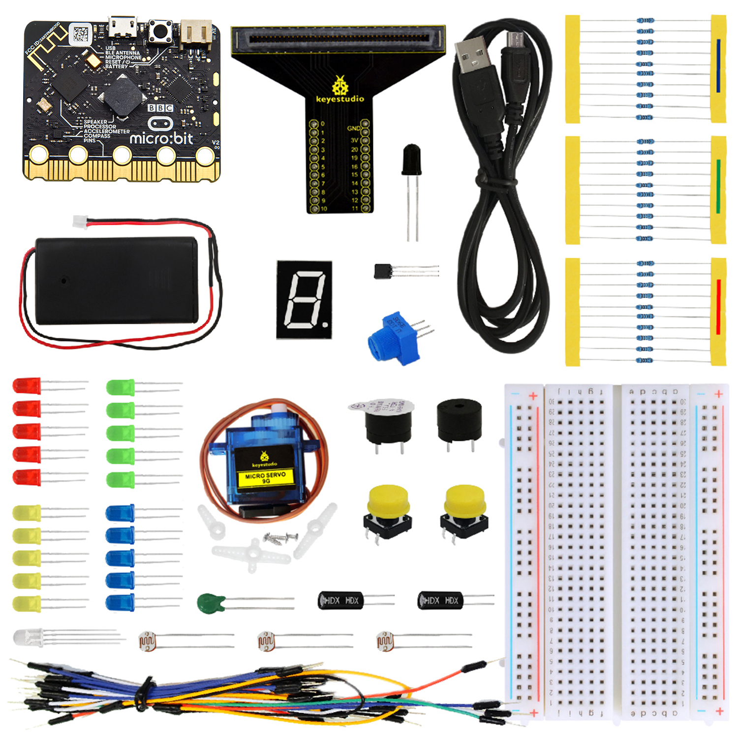 Keyestudio Micro:bit Basic Sta – Diy Electronics Basics recenzja i cena
