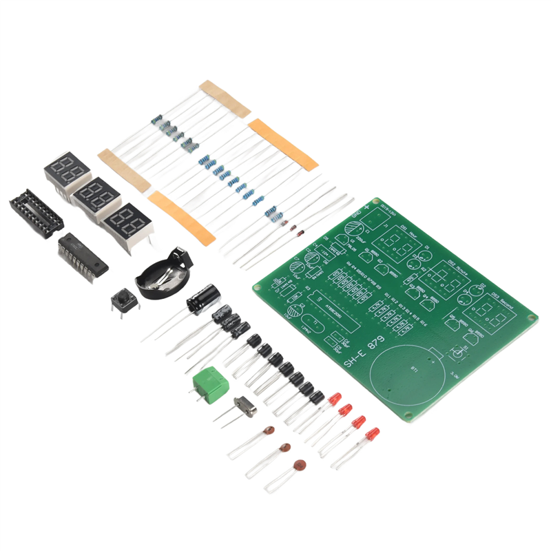 AT89C2051 6 Digital LED Displa – Diy Electronics Flux recenzja i cena