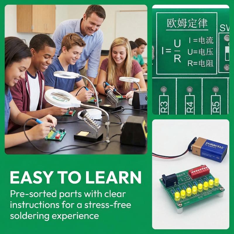 Student Electronic Soldering K – Diy Electronics Tool Kit recenzja i cena
