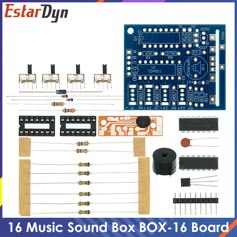 16 Music Sound Box BOX-16 Boar – Diy Electronics Learning Kit recenzja i cena
