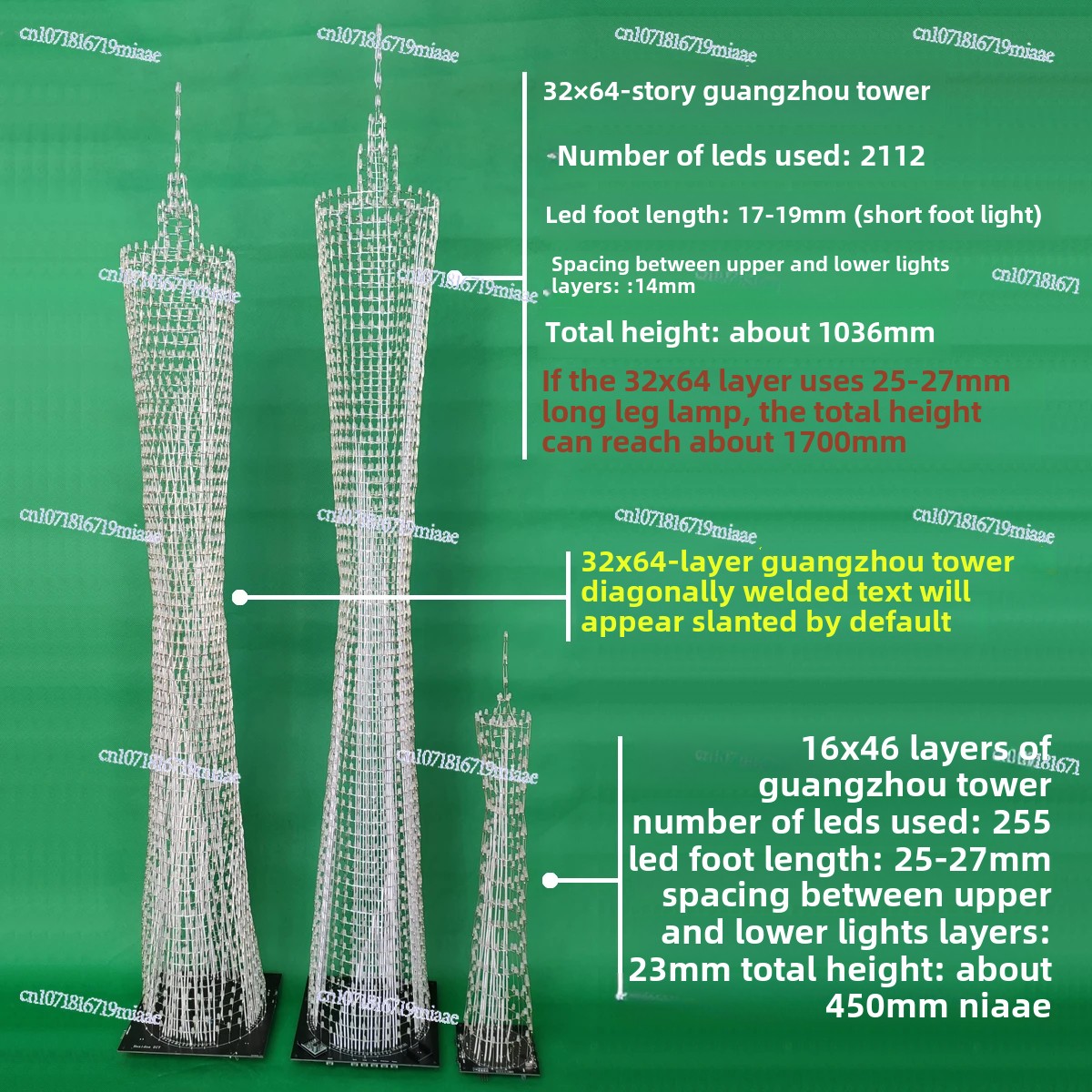 64-Floor Canton Tower DIY Kit  – Diy Home Electronics recenzja i cena