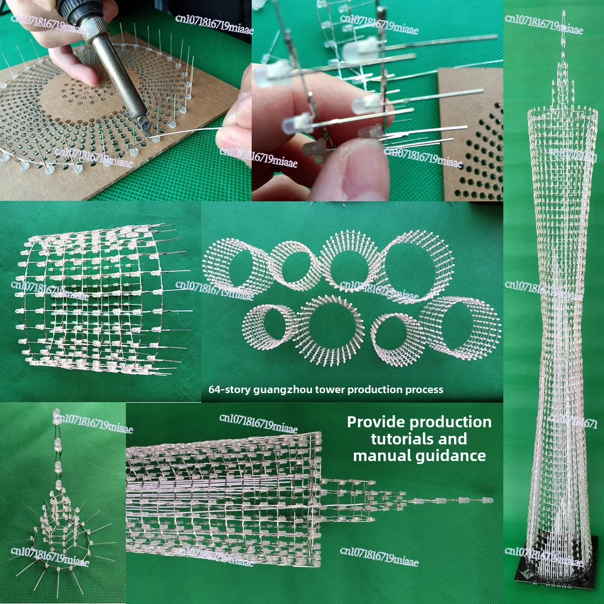 64-Floor Canton Tower DIY Kit  – Diy Home Electronics recenzja i cena