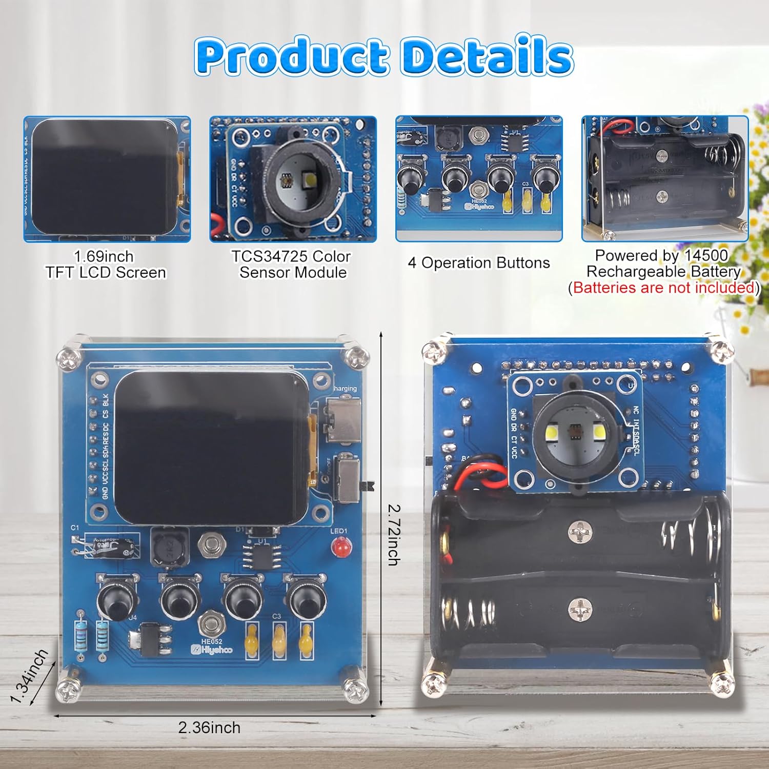 DIY Color Recognition Solderin – Diy Electronics Learning Kit recenzja i cena