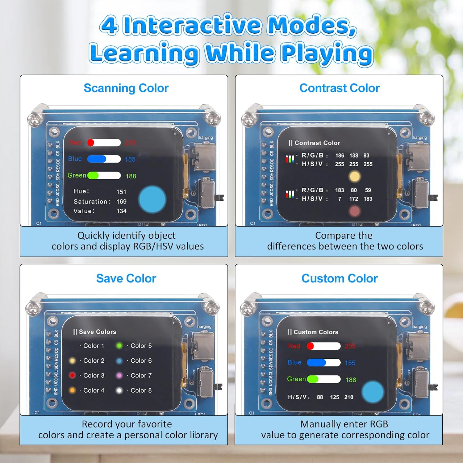 DIY Color Recognition Solderin – Diy Electronics Learning Kit recenzja i cena